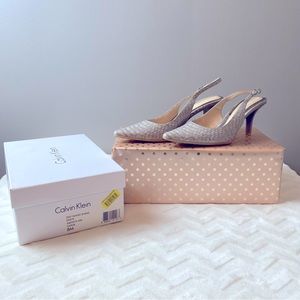Calvin Klein - Pointed Sling Back Heel